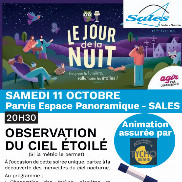 Le jour de la nuit à Sales